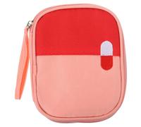 FRCOLOR Bolsa de Emergencia de Viaje de 2 Piezas Bolsa para Material Oxford Botiquín de Primeros Auxilios Ligero con Múltiples Bolsillos para Guardar Artículos Diversos.