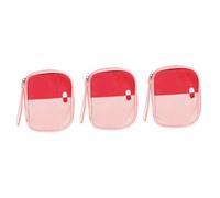 FRCOLOR Bolsa De Medicina Portátil De 3 Uds Bolsa De Lactancia Para Senderismo Bolsa De Medicina De Viaje De Bolsillo Bolsas De Medicina Bolsas De Almacenamiento De Medicina Para