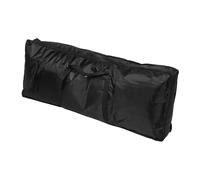 FRCOLOR Bolsa de Transporte para Teclado Eléctrico de Teclas Diseño Acolchado y Resistente al Agua con Correas Ajustables y Gran Capacidad de Almacenamiento para Accesorios y Partituras