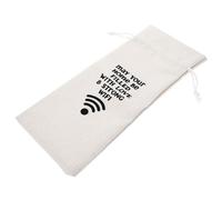 FRCOLOR Bolsa Para Envasar Vino Tinto De Lino Bolsa Portabotellas Cordón Para Botellas De Vino Para Obsequio De Cumpleaños o Celebración