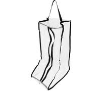 FRCOLOR Bolsa para Guardar Botas Altas Transparente Cremallera, Plegable y Resistente para Viajes y Organización Hogar