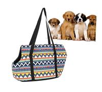 FRCOLOR Bolsa Porta Mascotas Maleta Mochila para Viaje arnés de Cachorro Suspender Bolsa de Transporte para Mascotas Bandolera de Perro valija Bolsas de Hombro Bolsa de Mensajero Tirantes