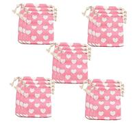 FRCOLOR Bolsas De Algodón Cordón 15 Piezas Pequeñas Medianas Grandes Bolsa De Almacenamiento Portátil Uso Para Hogar y Viajes Portátil y Compacto Para Estudiantes y Viajeros