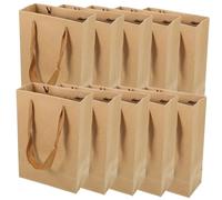 FRCOLOR Bolsas De De Papel Kraft 25 Pcs Resistentes y Duraderas Para Fiestas y