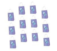 FRCOLOR Bolsas De Dulces Con Diseño De Sirena 12 Unidades Bolsas De Papel Para Recuerdos De Fiesta Hawaiana Suministros Para Fiestas De Cumpleaños Para Niñas Niños Y Adultos.