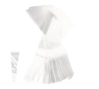 FRCOLOR Bolsas para Flores Transparentes 100piezas Fundas Sola Rosa Prácticas Fundas de Embalaje Diseño Ceremonial para Bodas para Floristerías