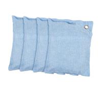 FRCOLOR Bolsas Purificadoras De Aire Bambú 4 Unidades Filtro De Carbón Activado Absorben Humedad Desodorante Para Hogar, Coche y Armario Elimina Olores Ambiente Doméstico, Uso Multifuncional