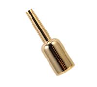 FRCOLOR Boquilla para Trompeta Profesional Dorada Tamaño Pequeño Boquilla de Latón para Instrumento Musical Portátil Práctica y Duradera Uso en Escuela Concierto y Banda