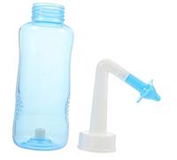 FRCOLOR Botella de Lavado Nasal 300Ml para Adultos y Niños de Enjuague Nasal de Usar para Alergias y Congestión Incluye Accesorios