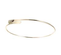 FRCOLOR brazalete ajustable pulsera para mujer talón pulsera de damas para ella encantos brazalete dorado Brazalete de mujer pulsera de metal ajustable pulsera extensible Golden