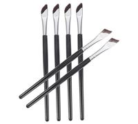 FRCOLOR Brochas para Ojos con Diseño Angular y Filo Forma de Hoz Herramientas Multipropósito para Delineado y Sombra Cerdas Suaves para Aplicación Precisa y Cómoda Aptas para