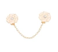 FRCOLOR Broche De Moda Para Mujeres De La Lapa De La Lapa De La Aleación Pon Versátil Bufanda De Bufanda Clip Clip Broche De Flor De Flor De Flores