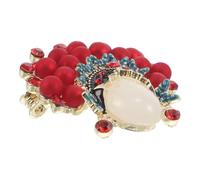 FRCOLOR Broche Temática Ópera de Pekín Accesorio de Moda para Mujer Pin para Camisa Chal Mochila Broche de Estilo Chino