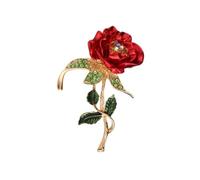 FRCOLOR Broches Creativos Para Mujer Broches Alfileres Broches Accesorios De Disfraz Decoración Bonito Rojo