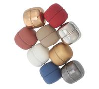 FRCOLOR Broches Magnéticos para Pañuelos 9 Pares Multicolor, Cierres Botones a Presión para Hijab, Accesorios Magnéticos para Bufandas de Mujer, Alfileres para Ropa sin Enganches, Uso