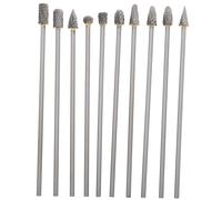 FRCOLOR Cabezales Rotativos de Carburo de Tungsteno para Tallado y Lijado de Madera Herramientas de Archivo para y Mecanizado de Metales y No Metales Alta e Acabado