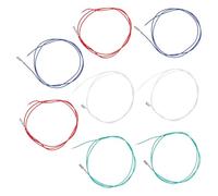 FRCOLOR Cables de Cartucho Fonográfico para Tocadiscos de Vinilo, 8 Piezas Conductores de Cobre y Recubrimiento de Pvc para Uso en Eventos Dj y Fiestas
