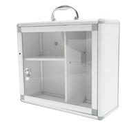 FRCOLOR Caja caja de multicapa botiquín de pared botiquín con cerradura botiquin kit compartimientos de almacenaje caso de primeros auxilios llevar maleta