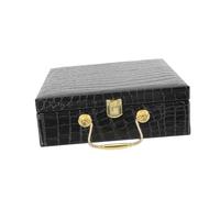 FRCOLOR Caja de Almacenamiento de Cigarros Portátil Caja de Madera Tapa Abatible Diseño Retro Protección de Humedad Almacenamiento Seguro para Viaje y Uso Diario