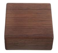 FRCOLOR Caja de Exhibición de Madera Verde Militar para Monedas de Desafío 90 Mm Tapa Abatible, Estuche Coleccionable Revestimiento para Almacenamiento Seguro y Presentación