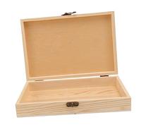 FRCOLOR Caja De Madera para Cigarros Portátil Tapa Abatible, Diseño Creativo, Material Duradero, Tamaño Compacto, Adecuado para Guardar y Organizar Cigarros Viajes y Uso Diario