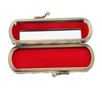 FRCOLOR Caja de pintalabios Titular de lápiz Labial Chino contenedor de lápiz Labial Organizador de Maquillaje de Viaje Estuches portátiles para lápices labiales Tela