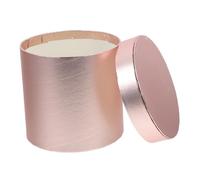 FRCOLOR Caja Redonda De Flores Hug Bucket Para Elegante Caja De Empaque De Flores Para Cumpleaños y Ocasiones Especiales