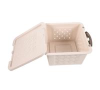 FRCOLOR Caja Transporte para Hámster Plástico Transpirable Portátil para Viajes y Paseos Pequeña Jaula para Animales Pequeños Resistente y Ligera para Camping y Excursiones