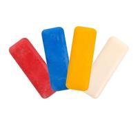 FRCOLOR Cajas de Tiza para Coser Tela, Marcadores de Tela Fáciles de Usar y Borrar, 4 Cajas Hojas de Tiza para Costura y Marcado de Prendas