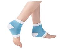 FRCOLOR Calcetines Mujer Calcetines De Talón De Gel Hidratante Loción Flores Hombres y Mujeres
