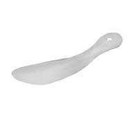 FRCOLOR Calzador de Zapatos de Acero Inoxidable Plateado Elevador Compacto y Ergonómico para Uso Doméstico Accesorio Práctico para Facilitar el Calzado y Cuidado del Calzado Adecuado