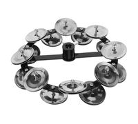 FRCOLOR Campana de Hi-hat de Platillos para Batería Pandereta de Doble para Presentaciones de Música Accesorio de Percusión para Batería