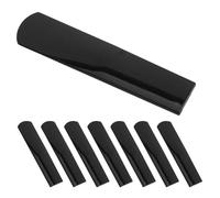 FRCOLOR Cañas de Resina Negras para Saxofón Alto 2,5 de Grosor, Juego de 8 Unidades para Boquilla, Accesorios para Reparación y Práctica Musical en Estudiantes y Principiantes