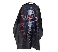 FRCOLOR Capa Champú Peluquero Snap Disfraz Capa Adultos Peluqueros Cubrir Corte Delantal Cabello Salón Profesional Delantales De Tela Práctico Tinte Accesorios Hombres Hogar Cierre