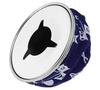 FRCOLOR Cenicero de Barco Resistente al Viento de Acero Inoxidable de 10,5 Cm Base Antideslizante y Diseño Portátil para Yates, Exteriores y Uso en Automóvil, Accesorio Marino Funcional