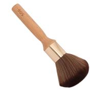 FRCOLOR Cepillo de Salón, Cepillo para Cortar el Pelo, Fibra Beige, para Barrer Polvo y Pelos, Cómodo para Uso Prolongado, para Barbería y Salón, Barbero