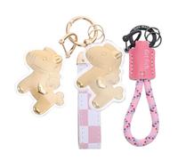 FRCOLOR Chinese Zodiac Keychain Year Of The Horse Foil Feng Shui Charm For Prosperity Alloy Lucky Amulet Lunar Year