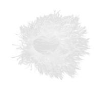 FRCOLOR científico postizo gorra calva disfraz de anciano abuelo pelucas cabello peluca cosplay blanca cosplay hombres viejos peluca traje para cosplay Alambre de alta temperatura