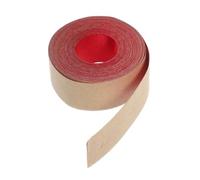 FRCOLOR Cinta Autoadhesiva Decorativa para Pantallas de Lámpara, Rollo de Tela Roja para Bordes, Accesorio Elegante para Reparaciones Profesionales y Decoración del Hogar
