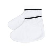 FRCOLOR Cobertura Térmica para Pies con Cera Aislamiento de Algodón Hidratante Terapia de Calor de Fundas para Spa y Cuidado Profesional