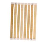 FRCOLOR Cojín para Sauna Tendedero De Ropa Transpirable Estera De Bañera Tendedero De Ropa Tendedero De Ropa De Asiento Kit De Manguera Tendedero De Ropa Impermeable Alcancía Beige Bambú
