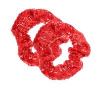 FRCOLOR Coletero 10 Unidades De Lazos Para El Con Lentejuelas Navideñas Lazos Para El Diademas Para Mujer Soporte Para Coleta Coleteros Para El Coleteros Para Niña