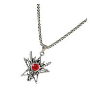 FRCOLOR Collar de Aleación Vintage Colgante de Dragón Gótico, Gargantilla Masculina de Acero Inoxidable para Suéter, Accesorio de Vestuario Punk, Tamaño Mediano, Obsequio para Hombre