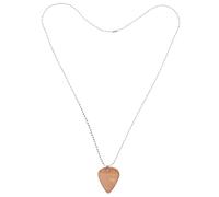 FRCOLOR Collar De Púa De Guitarra Poste De Guitarra Colgante De Almacenamiento Collares Personalizados Para Mujer Collar De Baterista Comenta Cocho De Almacenamiento Resina Caqui