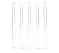 FRCOLOR Collares de Cadena para Perro Placa de Identificación, Cadena de Bolas de Aleación, 5 Piezas, Ajustable, Resistente y Antialérgico, para Uso Diario en Perros Pequeños y Medianos