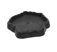 FRCOLOR Comedero para Tortugas De Estilo Roca Natural Plato De Alimentación para Reptiles Tortugas y Lagartos Bebedero para Terrarios y Cuencos De Agua