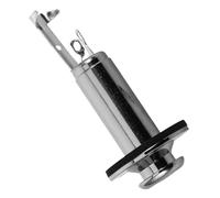FRCOLOR Conector de Guitarra Eléctrica Jack Plate para Guitarras Eléctricas y Acústicas Tornillos, Conexión Estable para Tomas y Captación, Adecuado para Músicos