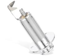 FRCOLOR Conector Jack de Salida para Guitarra Acústica Enchufe de Roscado de Plateado Duradero y Ruido Accesorio para de Guitarra