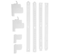 FRCOLOR Conector para Barandilla de Niña Elevador y Guía Deslizante para Protección Segura y Fácil Muebles Infantiles