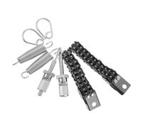 FRCOLOR Conjunto De Pedal De Batería De Jazz Herrajes De Montaje De Batería Tensor De Resorte Varilla Resorte Del Pedal De Bombo Conector De